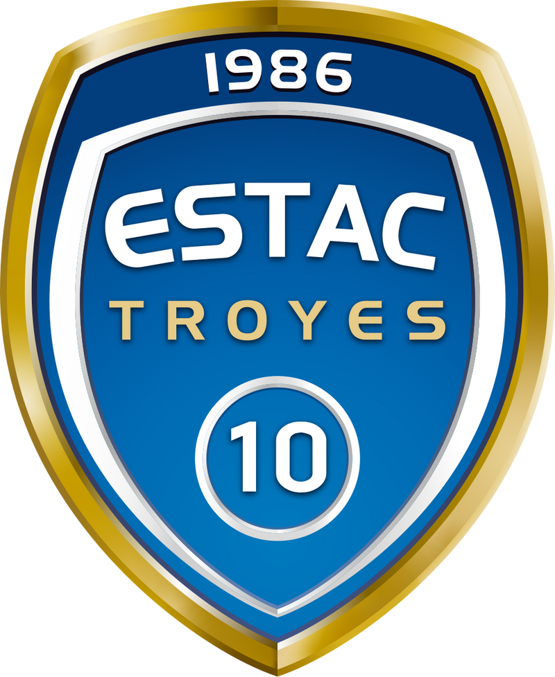 ESTAC Troyes official crest — 2026/27 Ligue 1 jerseys