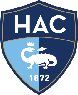 Le Havre AC official crest — 2026/27 Ligue 1 jerseys