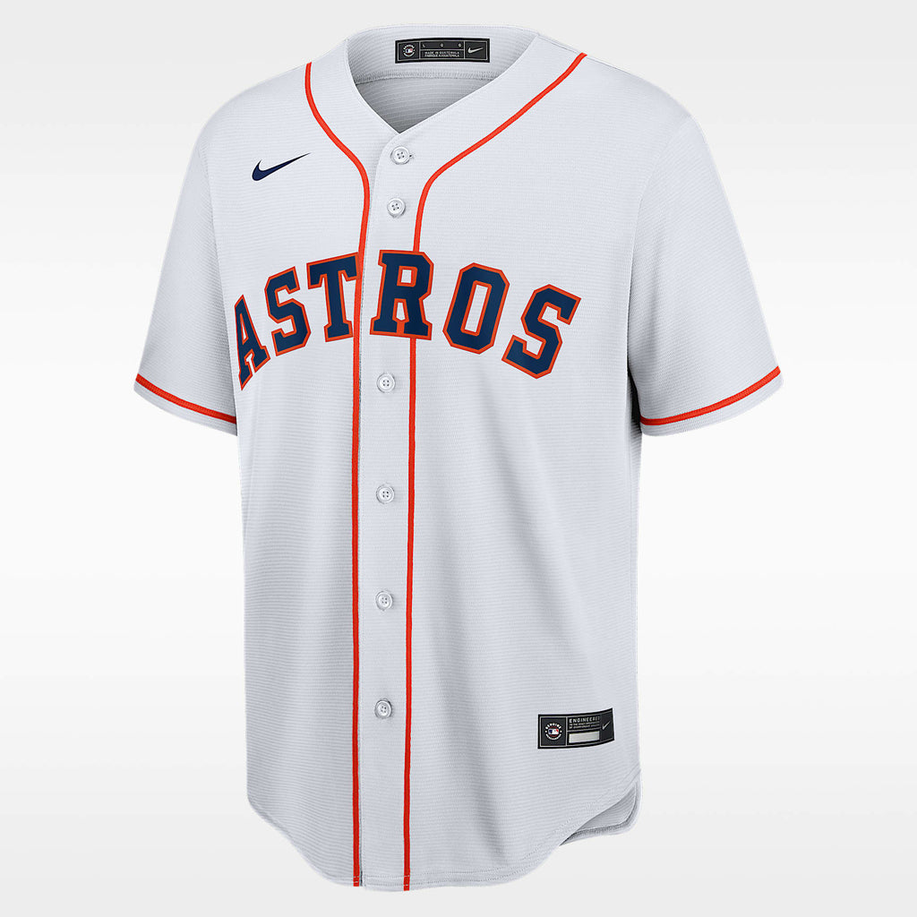 Houston Astros Jersey — White Home — Yordan Álvarez #44