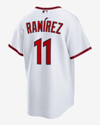 Cleveland Guardians Jersey — White Home 2026 — José Ramírez #11 — back view