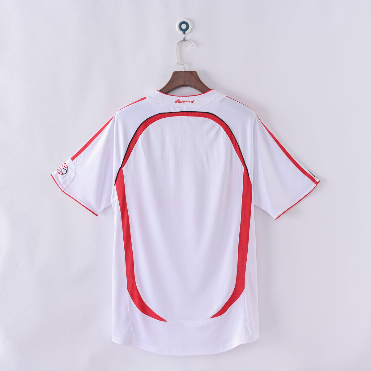 AC Milan 2006/07 Away Retro Jersey - complete back view