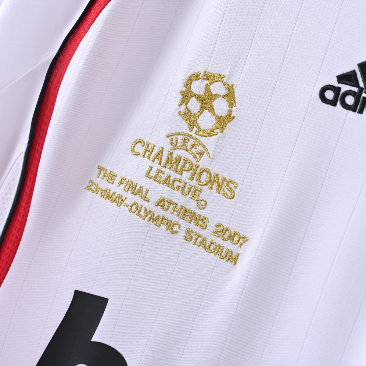 AC Milan 2006/07 Away Retro Jersey - Champions League detail