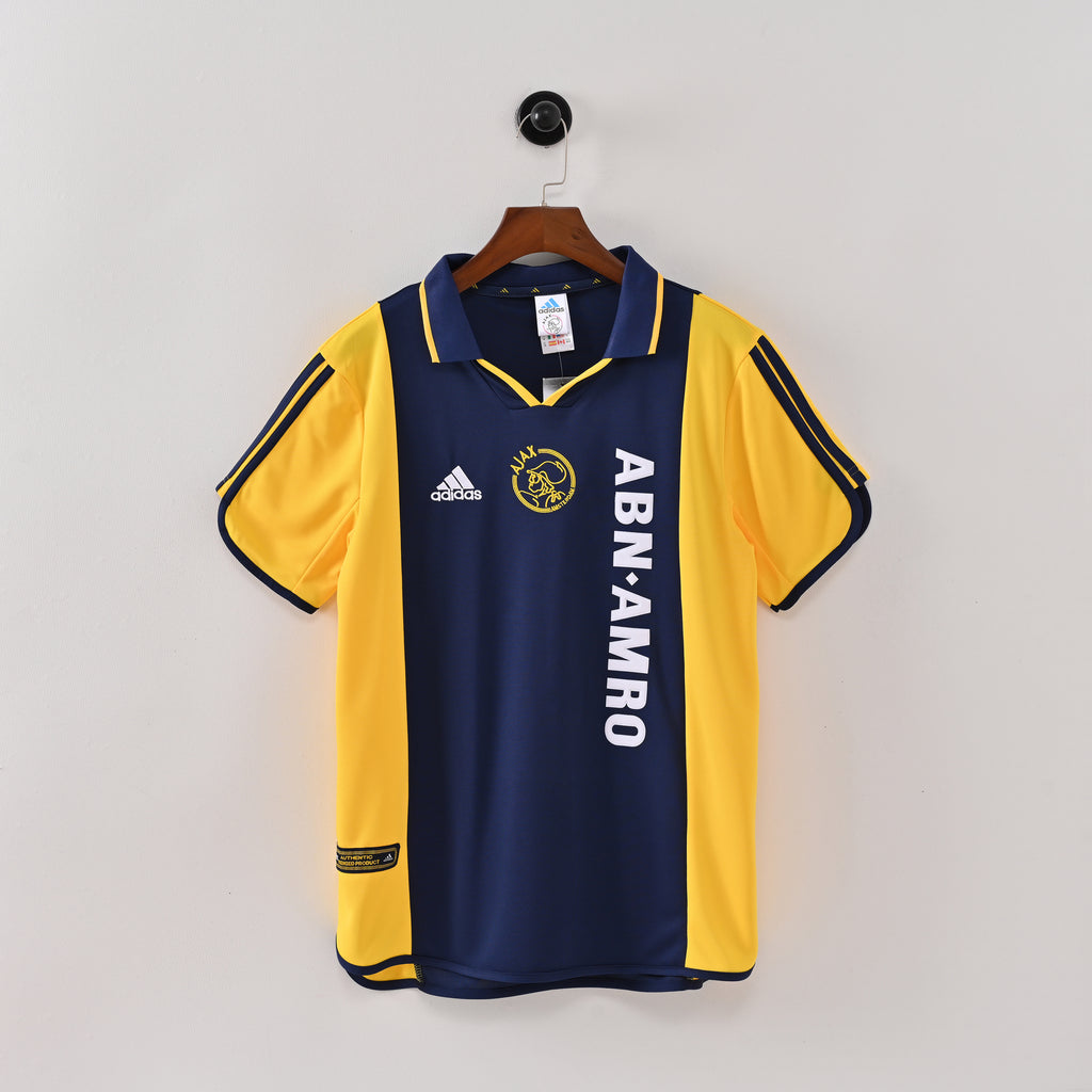 Ajax 2000/01 Away Retro Jersey - front view