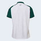 Al Ahli 2026/27 away jersey Player version back view in off white green and gold