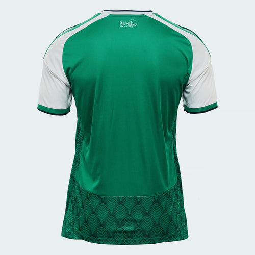 Al Ahli 2026/27 home jersey Fan version back view in green and white