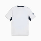 Al Hilal 2026/27 away jersey Fan version back view in white and navy blue