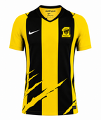 Al Ittihad 2026/27 home jersey Player version front view in yellow and black