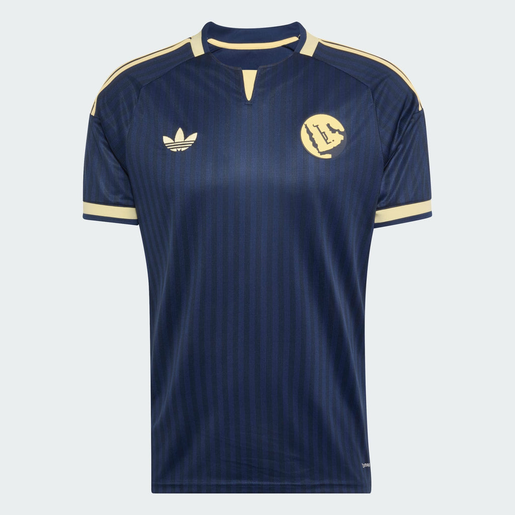Al Nassr 2026/27 away jersey Fan version front view in navy blue