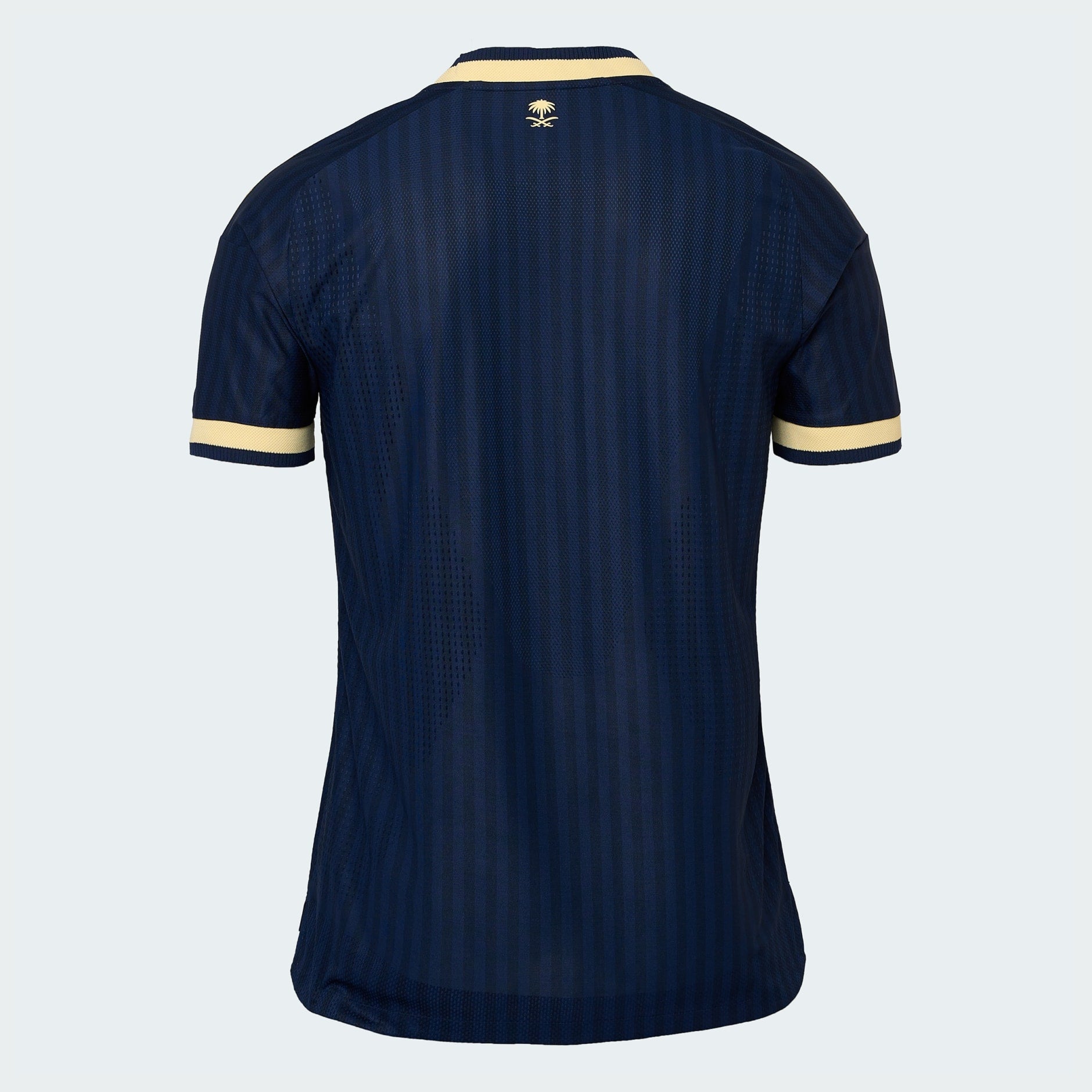 Al Nassr 2026/27 away jersey Player version back view in navy blue