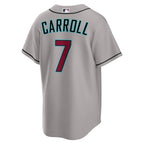 GoalStyle Arizona Diamondbacks Gray Road men's jersey back