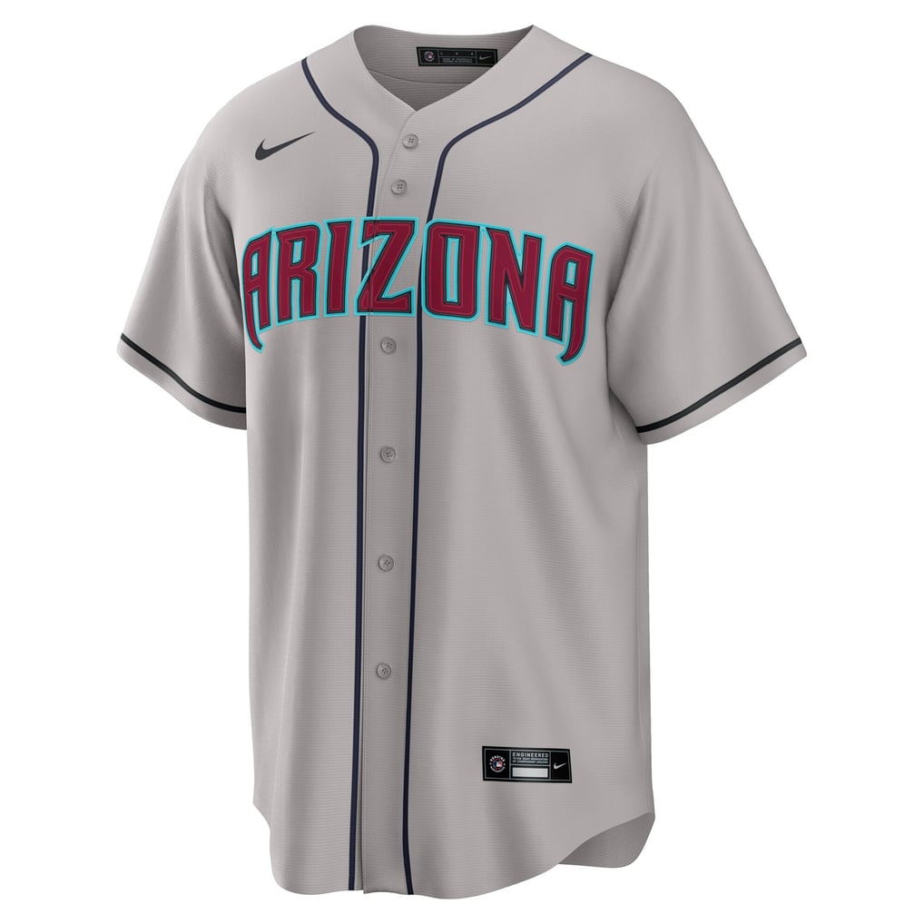 GoalStyle Arizona Diamondbacks Gray Road men's jersey front