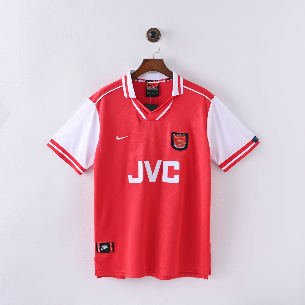 Arsenal 1996/97 Home Retro Jersey — vista frontal
