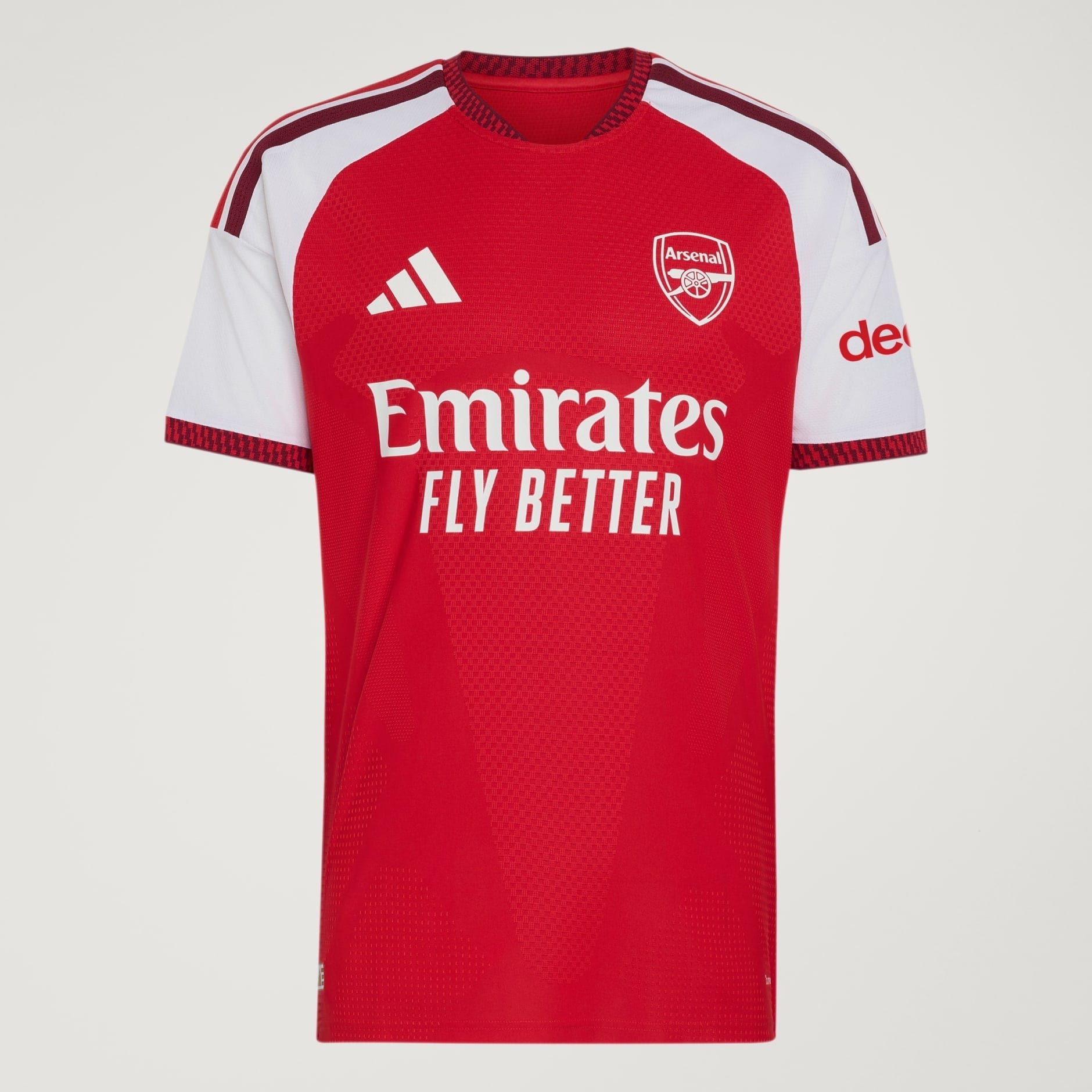 Arsenal 2026/27 Home men's Player authentic jersey – front view