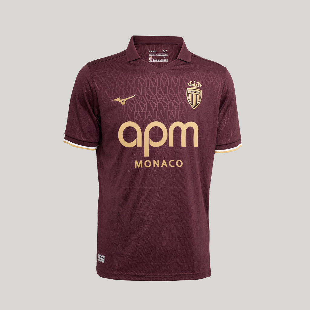 AS Monaco 2026/27 away Fan jersey front view
