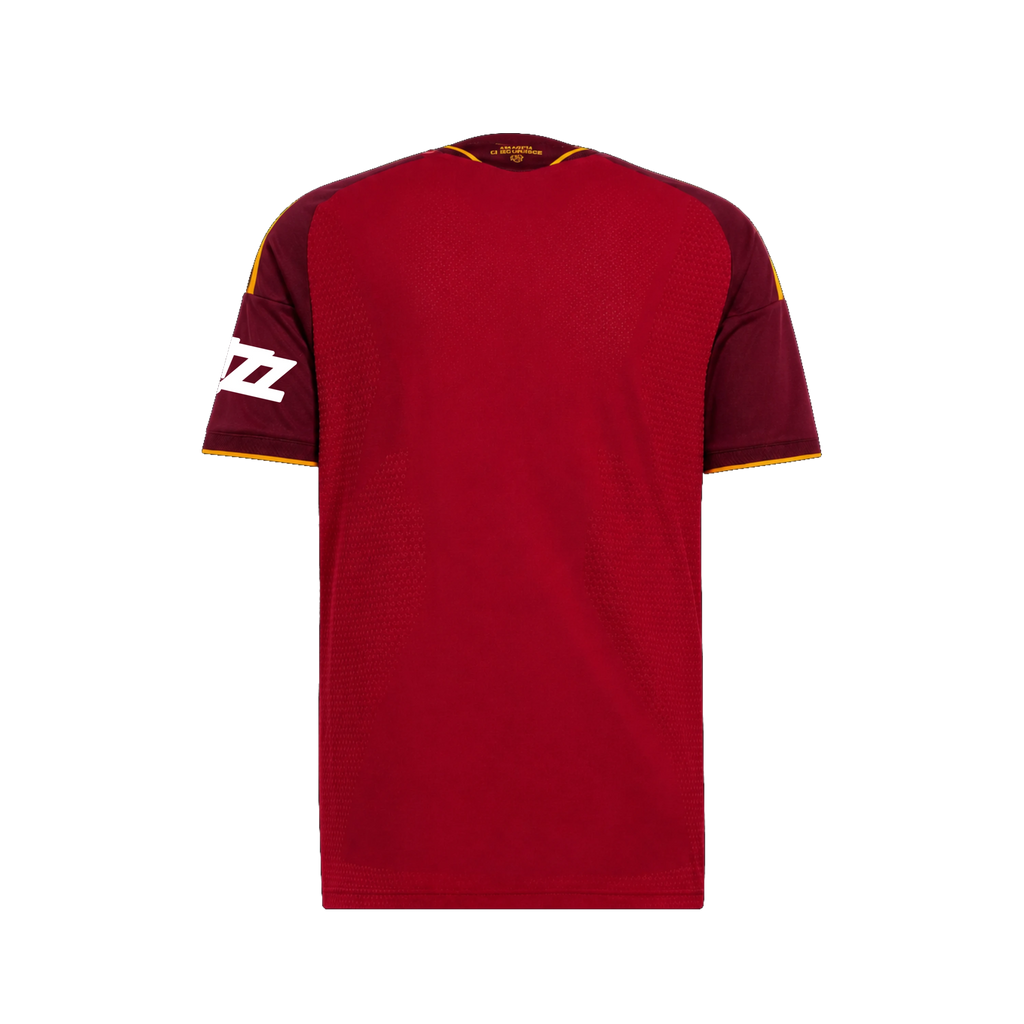 Camiseta AS Roma 2026/27 Home versión Player CLIMACOOL+ - vista posterior en alta resolución