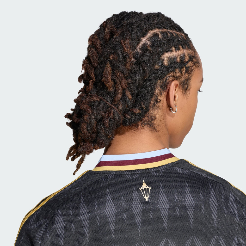 Aston Villa 2026/27 Away Fan Jersey collar and trim detail