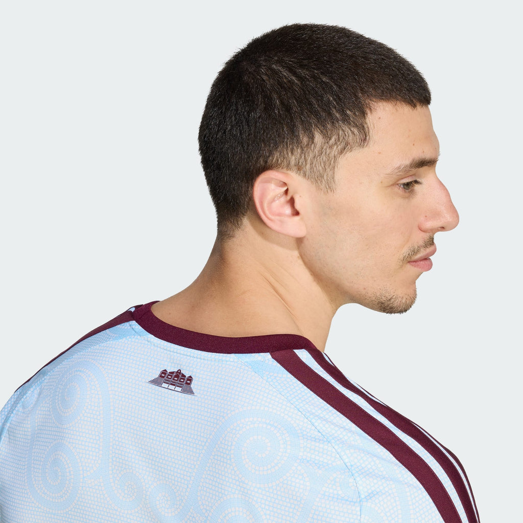 Aston Villa 2026/27 Third Fan Jersey collar and trim detail