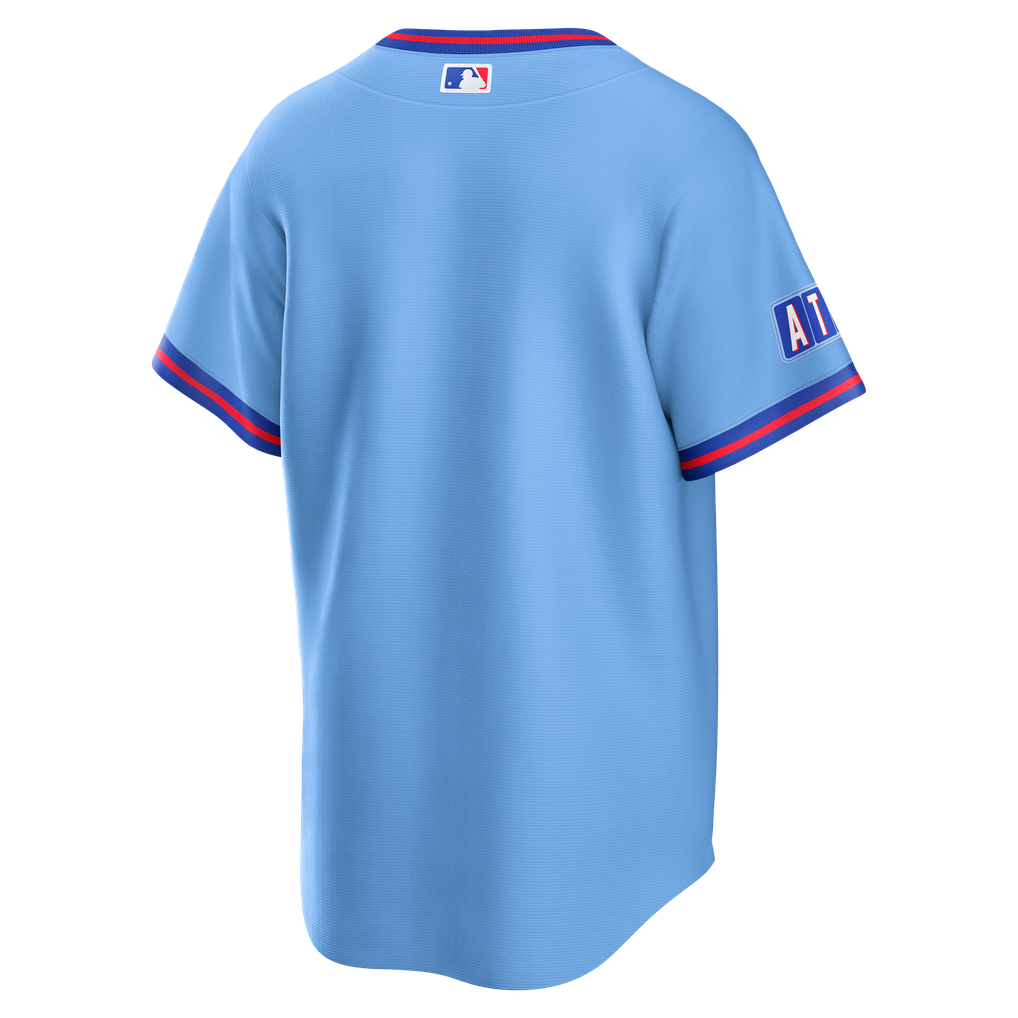 GoalStyle Atlanta Braves Powder Blue 2026 City Connect men's jersey back