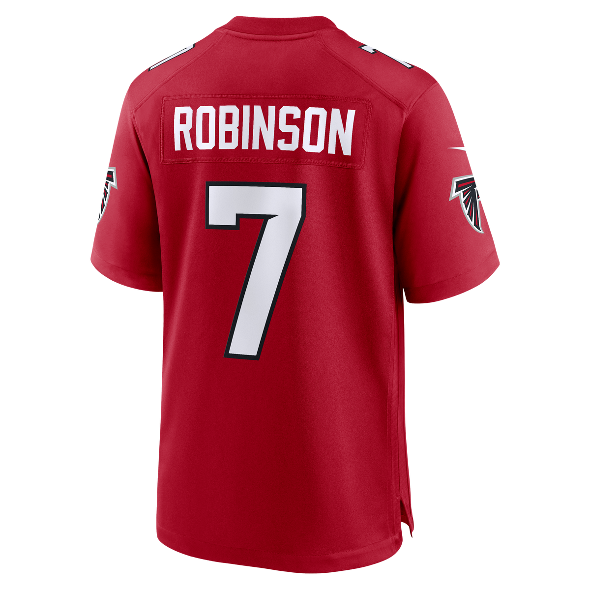 GoalStyle Atlanta Falcons Bijan Robinson #7 Game Jersey back
