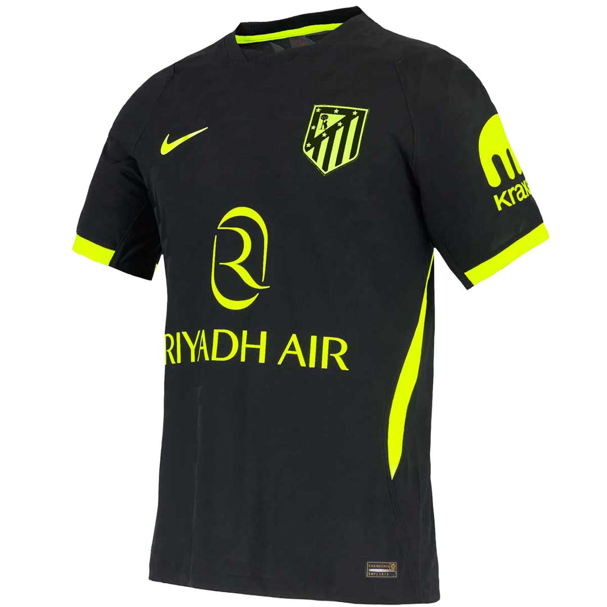 Camiseta Atlético de Madrid 2026/27 Away versión Fan - detalle lateral oficial