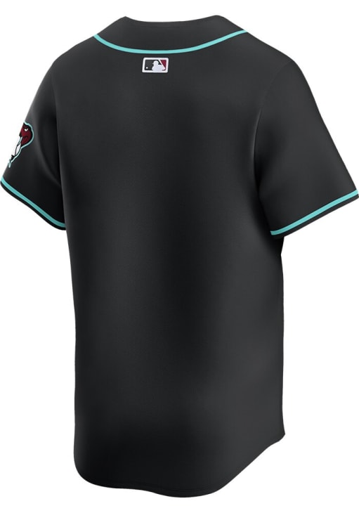 GoalStyle Arizona Diamondbacks Black Alternate 2026 jersey back