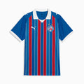 Bahia 2026 away jersey Fan version front view with blue red and white stripes