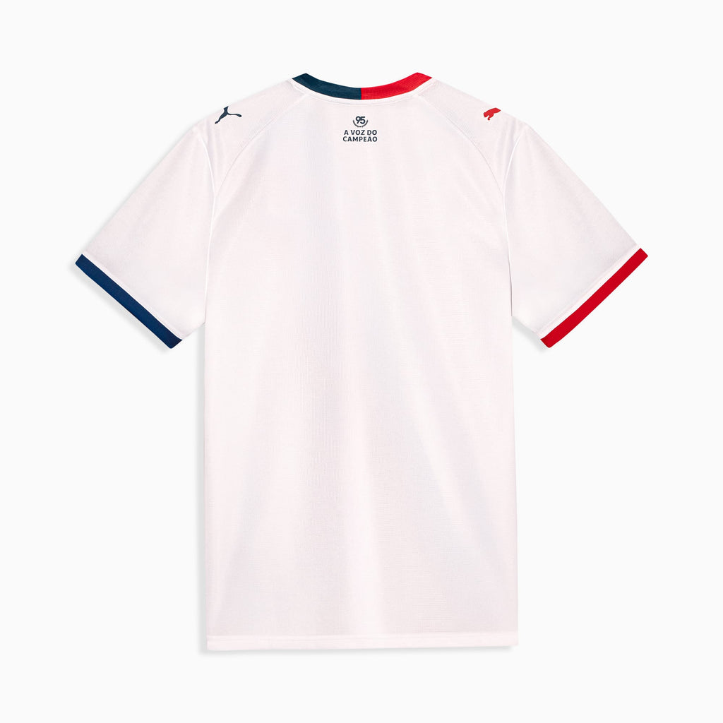 Bahia 2026 home jersey Fan version back view in white with red and blue details