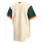 Baltimore Orioles Cream 2026 City Connect jersey masculino, vista trasera
