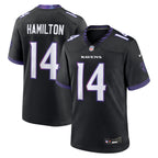 Baltimore Ravens NFL jersey — Kyle Hamilton #14 — front view