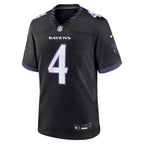 Baltimore Ravens NFL jersey — Zay Flowers #4 — back view