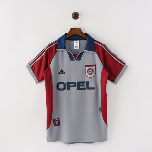 Bayern Munich 1998/99 Away Retro Jersey - complete front view