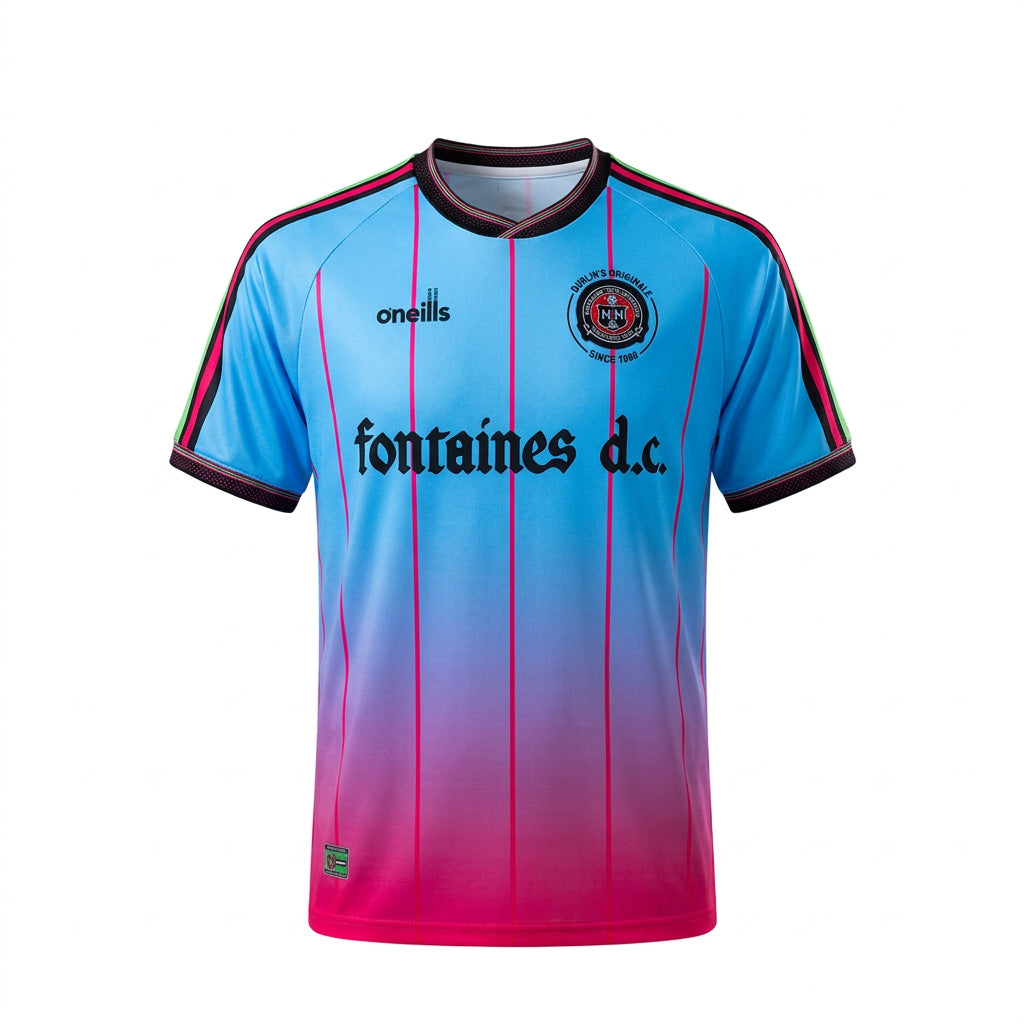 Bohemian FC 2025 third jersey Fontaines D.C. special edition — front view