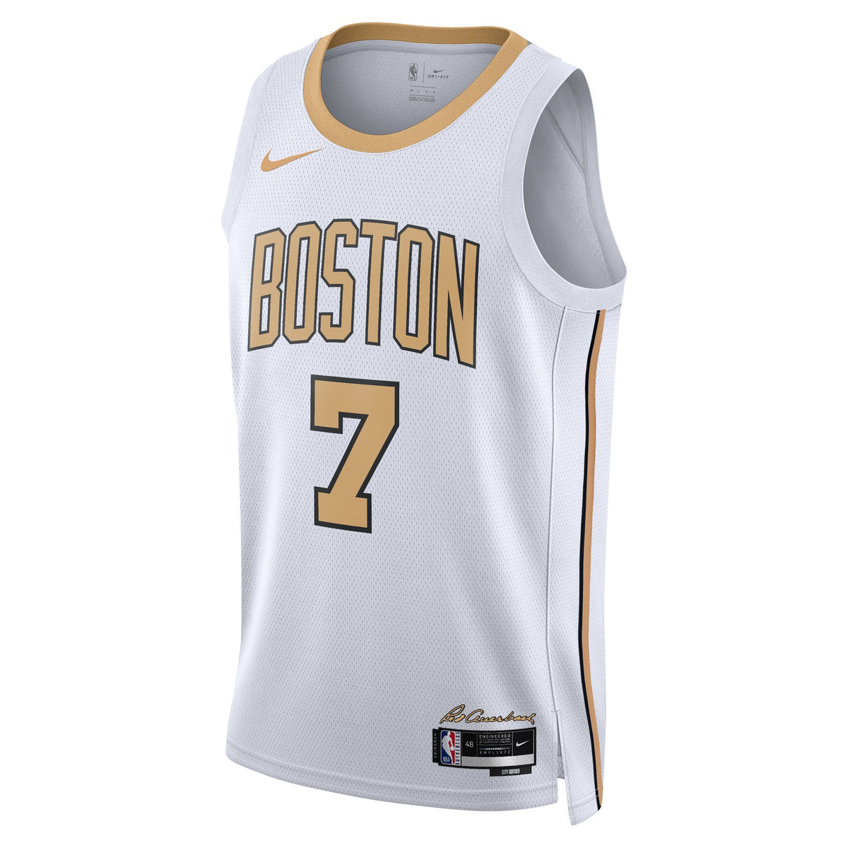 Boston Celtics 2025/26 City Edition Jaylen Brown #7 dorsal