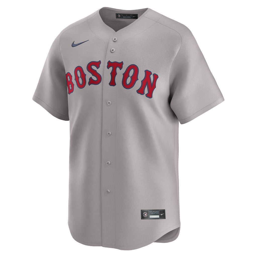 Boston Red Sox Jersey — Grey Road — back view