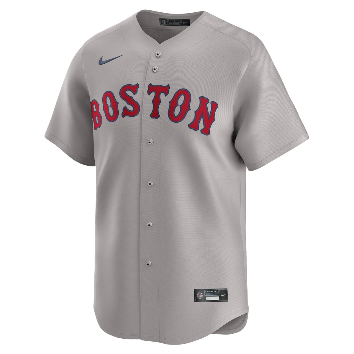 Boston Red Sox Jersey — Grey Road — back view