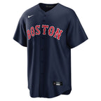 Boston Red Sox Jersey — Navy Alternate — back view