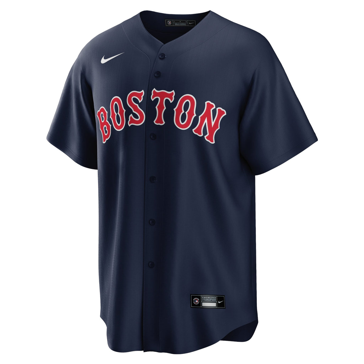 Boston Red Sox Jersey — Navy Alternate — back view