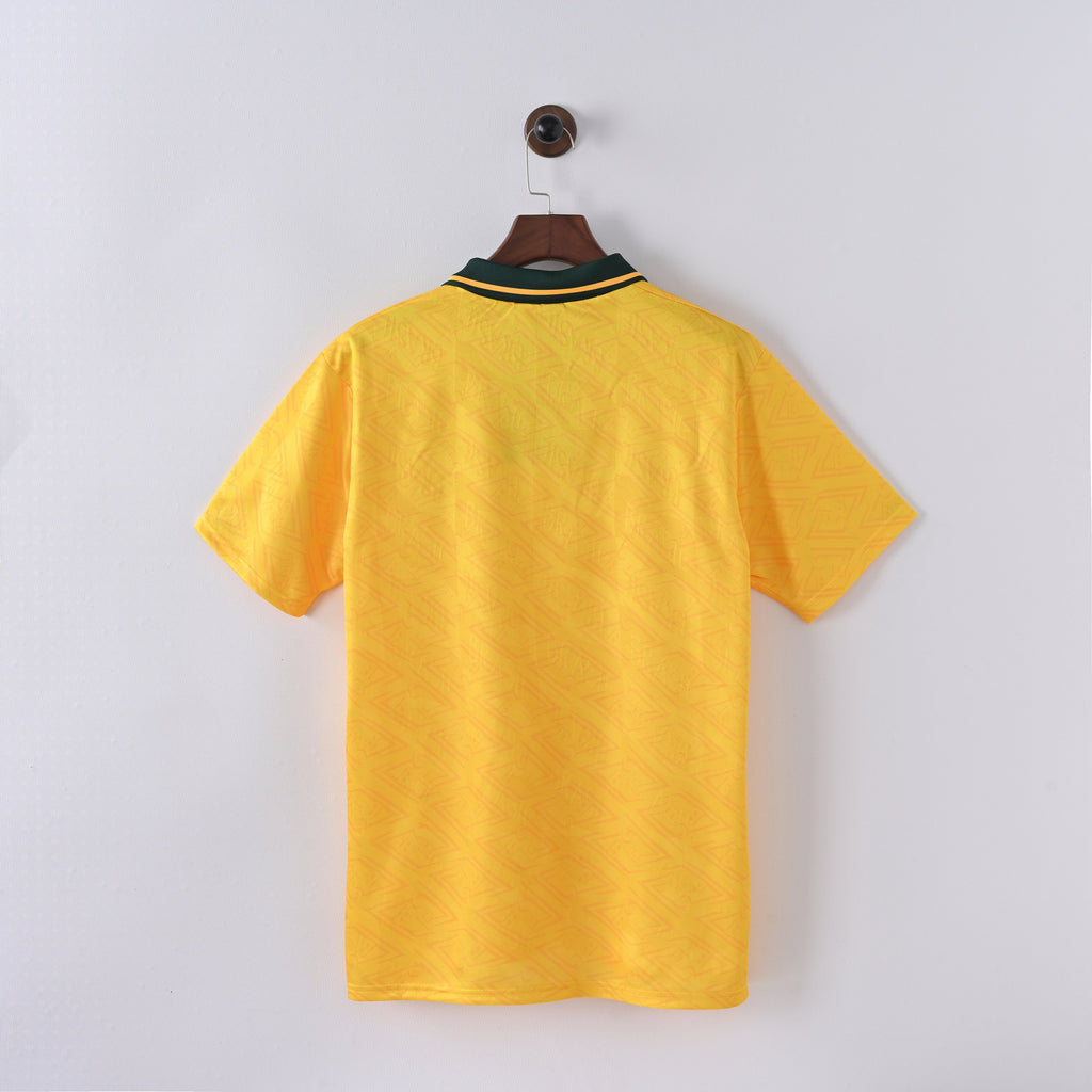 Brazil 1991–93 Home Retro Jersey — vista trasera