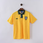 Brazil 1991–93 Home Retro Jersey — vista frontal