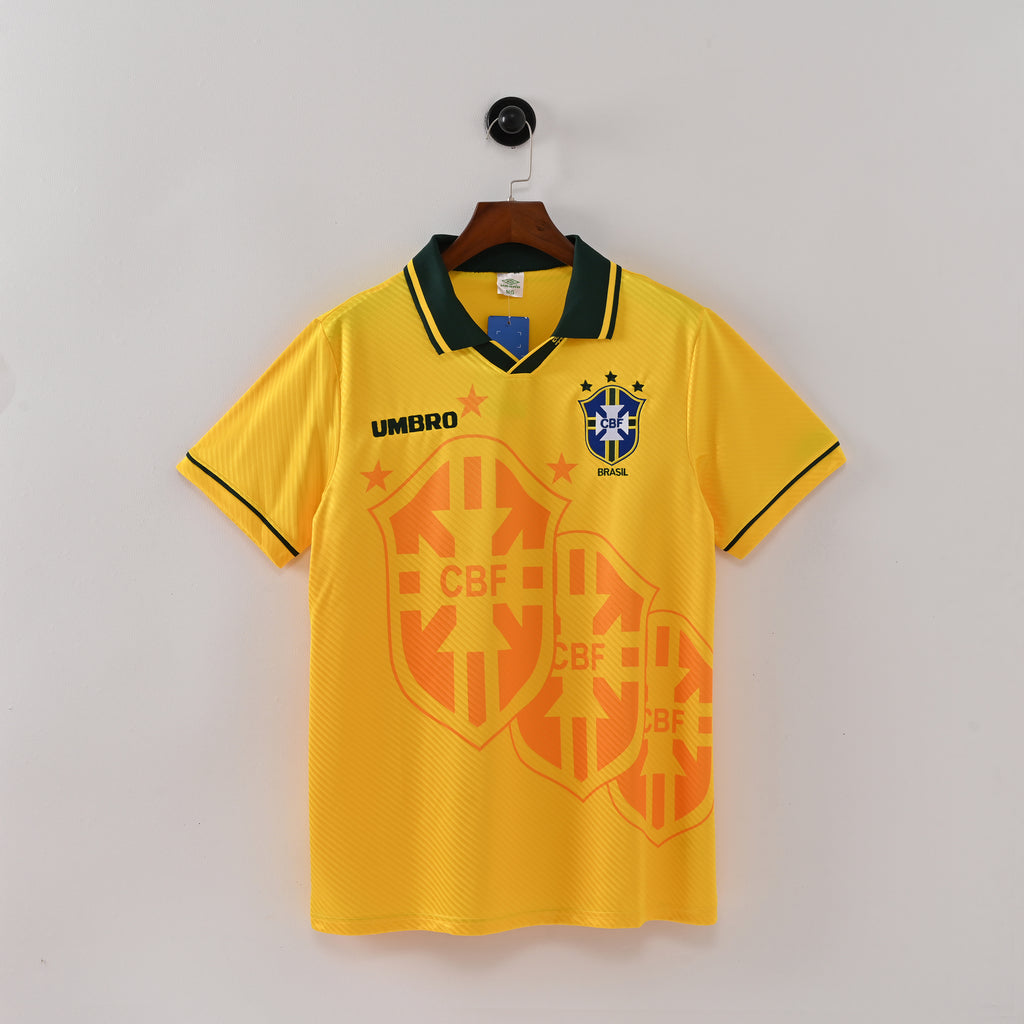 Brazil 1994 World Cup retro jersey front view