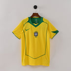 Brazil 2004 Home Retro Jersey front view