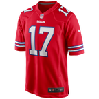 GoalStyle Buffalo Bills Red Alternate Game jersey front, isolated product image