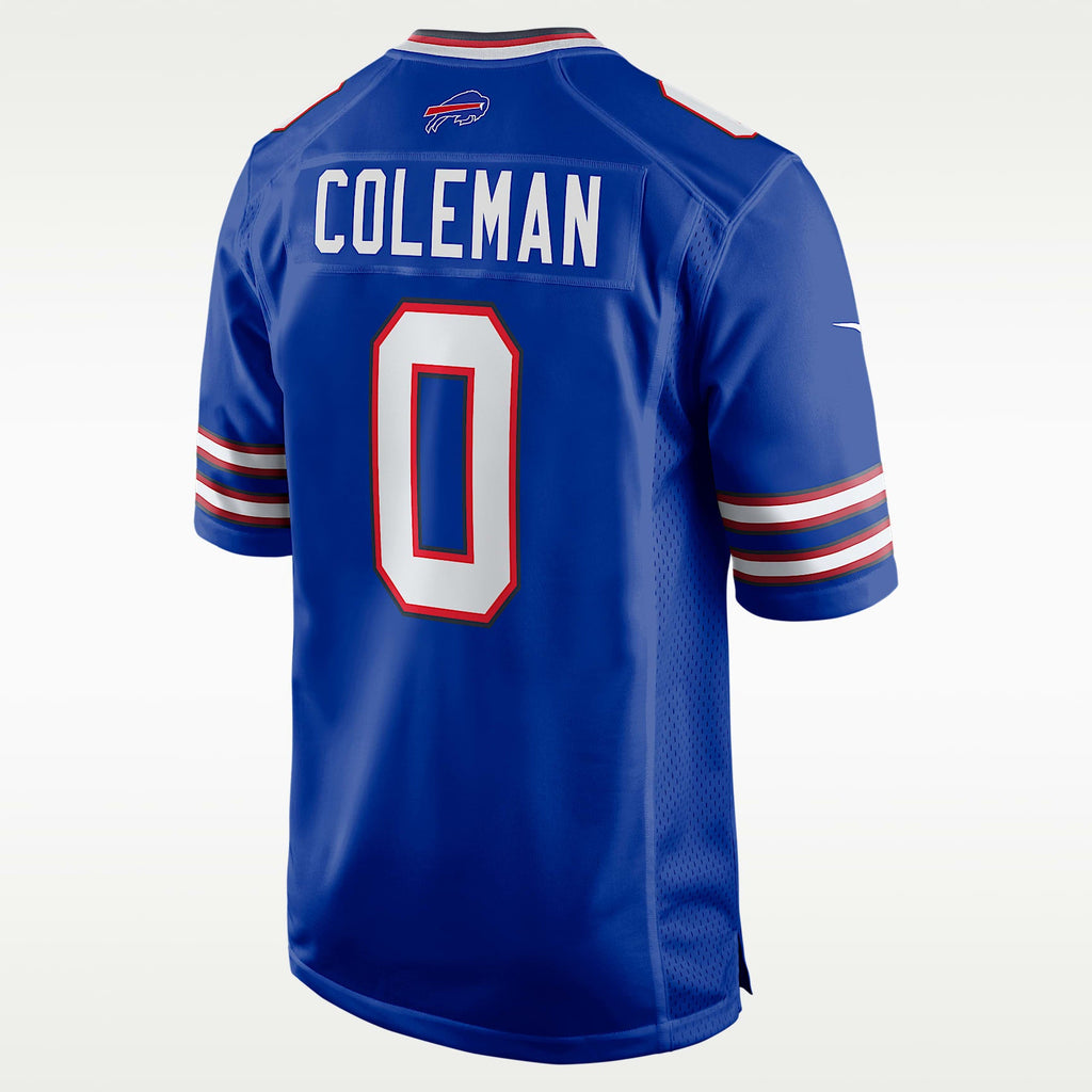 Buffalo Bills NFL jersey — Keon Coleman #0 — back view