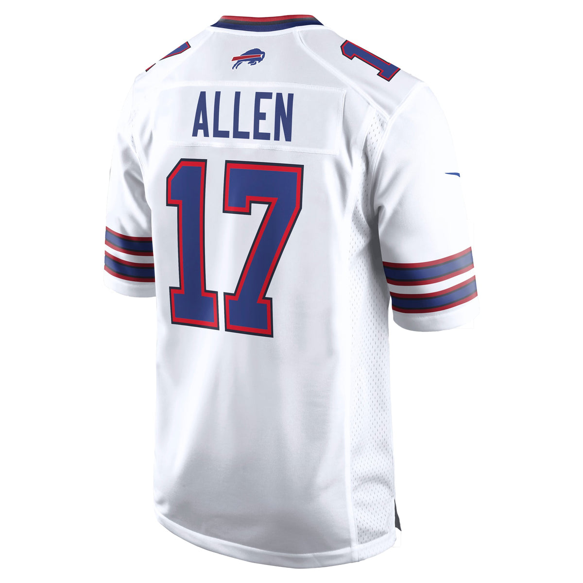GoalStyle Buffalo Bills White Game Jersey Josh Allen #17 back