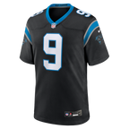 GoalStyle Carolina Panthers Bryce Young #9 Team Game Jersey front