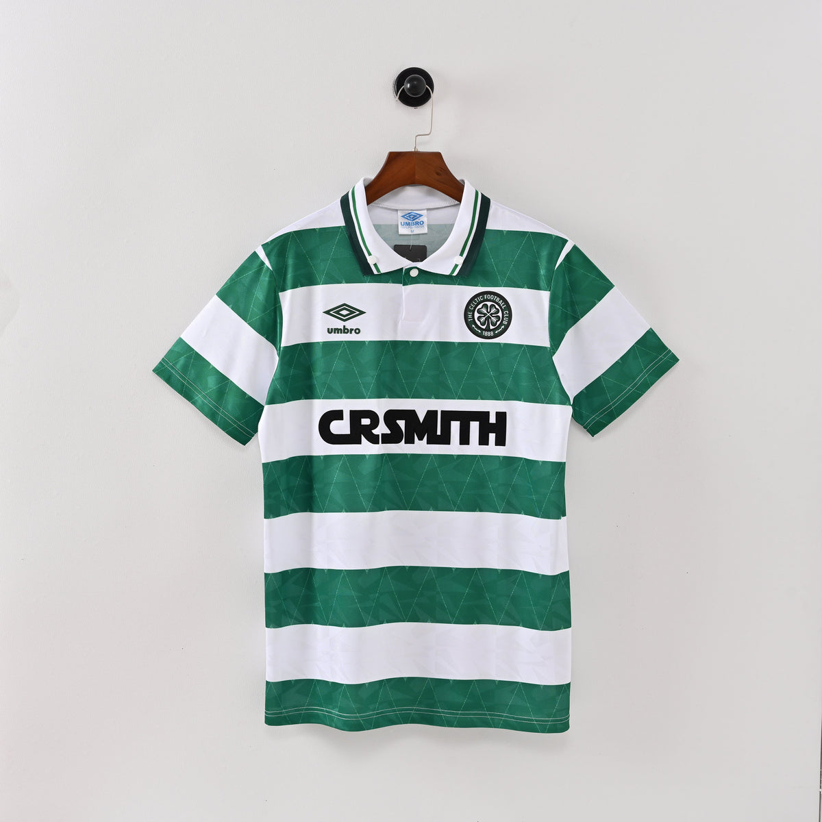 Celtic 1989–91 home retro jersey front