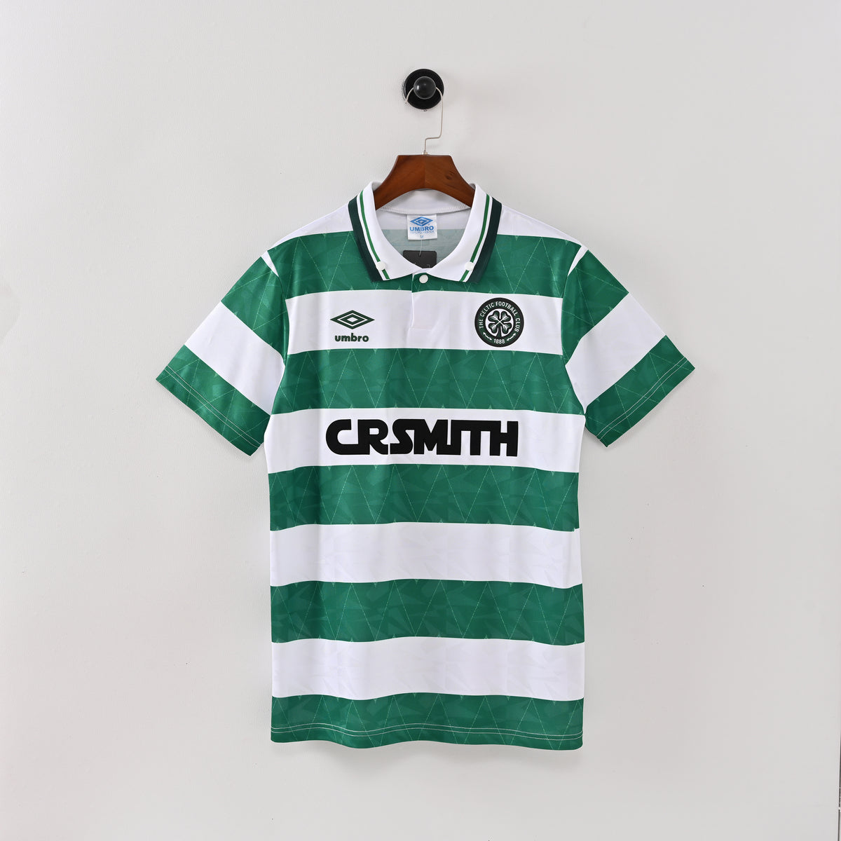 Celtic 1989–91 Home Retro Jersey full front view