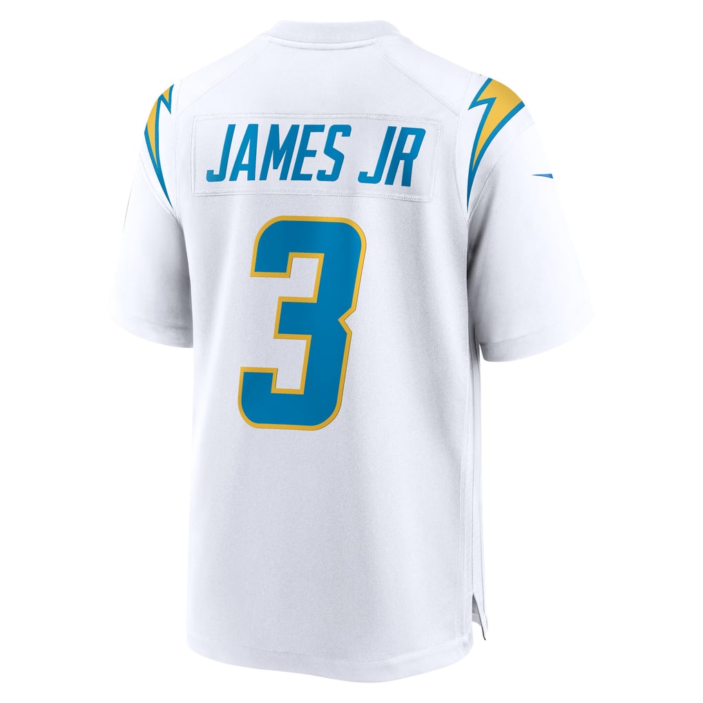 GoalStyle Los Angeles Chargers White Jersey Derwin James Jr. #3 back