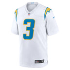 GoalStyle Los Angeles Chargers White Jersey Derwin James Jr. #3 front