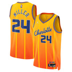 Charlotte Hornets 2025/26 City Edition Brandon Miller #24 jersey — front view